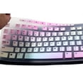 thumbnail image 4 of Ultra Thin Desktop PC Silicone Keyboard Cover Skin Protector Compatible for Logitech MK295 MK275 MK270 Wireless Keyboard, Logitech K200 K260 K270 MK200 MK260 Keyboard - Colorful, 4 of 6