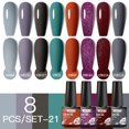 thumbnail image 1 of Mtssii, 6/8 Uds., juego de esmaltes de uñas de Gel, Kit de barnices de Gel rosa desnudo, Gel Led Uv brillante, laca de Gel semipermanente para decoración de uñas Tan Jianjun unisex, 1 of 2