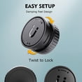 thumbnail image 3 of Airtag Holder Ultra Magnetic for Car, Truck Waterproof & Shatterproof Minimalist Design, Strong(Magnetic 2 Pack Black), 3 of 5