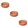 thumbnail image 4 of tssuouriy Anti-Skid Turntable Spice Rack Bathroom Storage Tray Organizer Container Orange L 3Set, 4 of 6