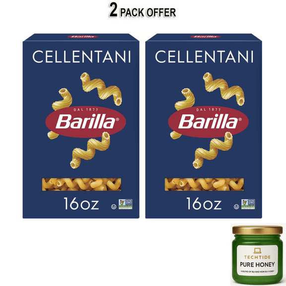 Barilla Classic Non-GMO, Kosher Certified Cellentani Pasta