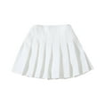 thumbnail image 2 of Huanglei Girls Summer Fashion Waist Tennis Pleated Slim Skirt Casual Mini Waist Skirt Fashion High Skirt Girls Skorts Skirts 17-18 Years, 2 of 5