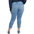 thumbnail image 2 of NYDJ womens  Plus Sheri Blue Valley Ankle Crop Jean, 28W, 2 of 3