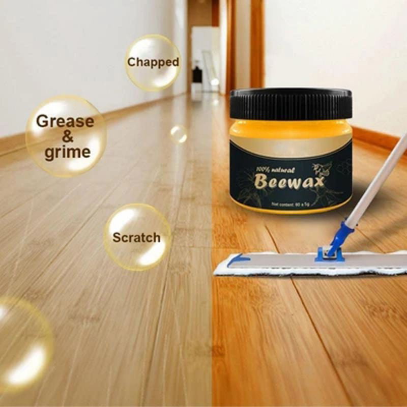 Pure Bees Wax For Wooden Furniture, Cleaning Waxed Hardwood Floors