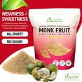 thumbnail image 6 of DureLife Golden Monk Fruit Sweetener Sugar Substitute Monkfruit Keto Brown Sugar Replacement 3lb, 6 of 7