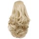 thumbnail image 1 of Pelucas con flequillo para mujer, peluca ondulada suelta, peluca de seda de alta temperatura, cabello corto femenino, cola de caballo corta y rizada, peluca postiza, 1 of 3