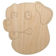 thumbnail image 1 of Cartoon Dog Labrador Retriever Wood Shape Unfinished Piece Cutout Craft DIY Projects - 6.25 Inch Size - 1/8 Inch Thick, 1 of 7