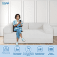thumbnail image 3 of SOFA CAMA TEDDY SMOOTH BLANCO, 3 of 10
