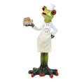 thumbnail image 2 of French Mademoiselle Boulangere Baker Frog Lady With Small Cakes Figurine, 2 of 9