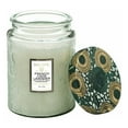 thumbnail image 2 of Voluspa French Cade and Lavender Large Embossed Glass Jar Candle (18oz), 2 of 3