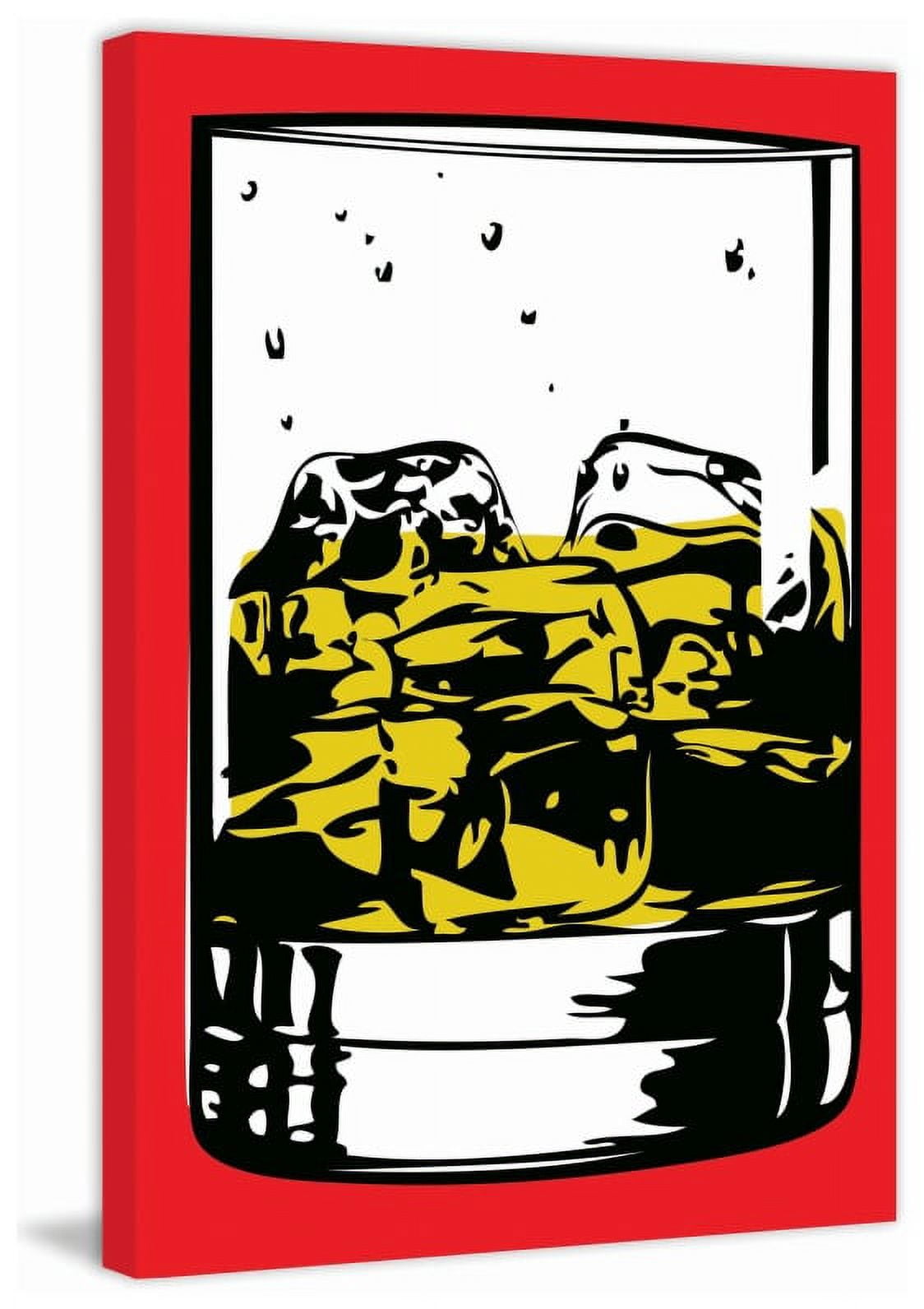 Cocktail 1 Painting Print on Wrapped Canvas