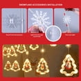 thumbnail image 4 of FNNMNNR Christmas Lights String Fairy Lights  USB/Battery Operated Fairy String Lights for Room  Star Tree Shape Hanging Fairy Lights with Remote for Christmas Wedding Décor  8 Flashing, 4 of 9