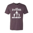 thumbnail image 2 of Wild Bobby,Like Father Like Sons Boy Dad Daddys Boy Gift, Father's Day, Men Premium Tri Blend Tees, Vintage Purple, Small, 2 of 3