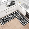 thumbnail image 3 of AUQ Kitchen Rugs,15.7"*23.6" Alfombras Para Cocina,Polyester Kitchen Rugs Non Slip Washable,Mixed1, 3 of 4