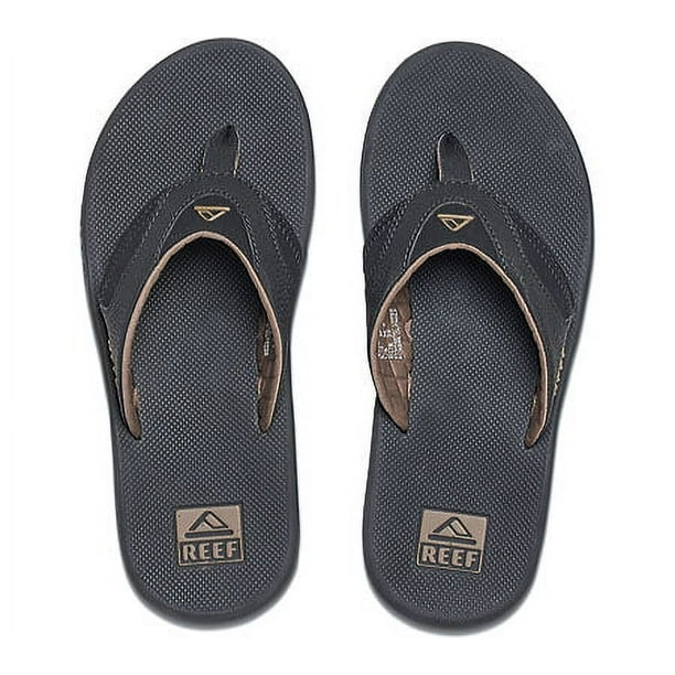 REEF MEN\'S RF002026 FANNING FLIP -FLOP  COLOR GREY/WHITE SIZE 13 ONLY Reef Men main image 2