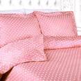 thumbnail image 4 of Superior 600 Thread Count Polka Dots Cotton Blend Pink Duvet Cover Set, King/ California King (2 Count), 4 of 8