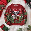 thumbnail image 5 of Stamzod Boys Girls' Pullover Sweaters Fall Winter Long Sleeve Crewneck Cable Knit Sweater Size 10-12 Kids Christmas Sweater, 5 of 10