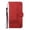 Red, variant on For Samsung Galaxy A16 5G Case, Allytechgroup Wallet with Wrist Strap, Flip Stand, Card Slots, Premium PU Leather, Retro Bumper Shockproof Phone Cover,Darkgreen