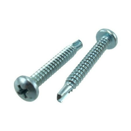 

# 8 X 3/4 Zinc Plated Pan Head Phillips Drill & Tap Screws (Case of 8 000)