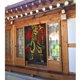 thumbnail image 3 of Cortina de puerta de cuento de hadas para puerta, cortina opaca con estampado de patrón, cortina divisoria de ambientes, tapiz para decoración del hogar, 34" de ancho x 56" de largo, 3 of 7