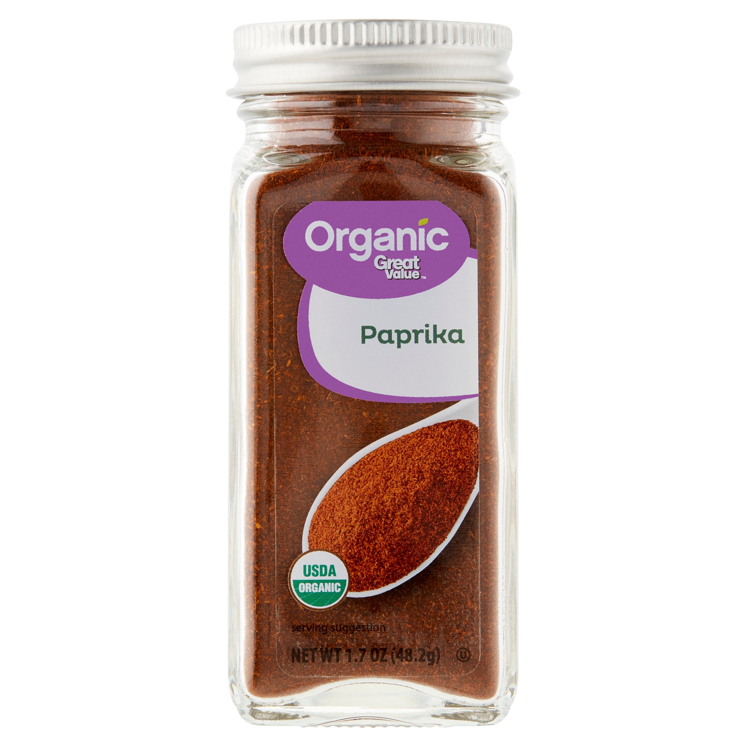 Great Value Organic Paprika, 1.7 oz