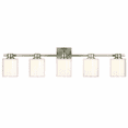 thumbnail image 6 of Design House Oslo Modern 5-Light Dimmable LED Vanity Light, Satin Nickel, 6 of 17