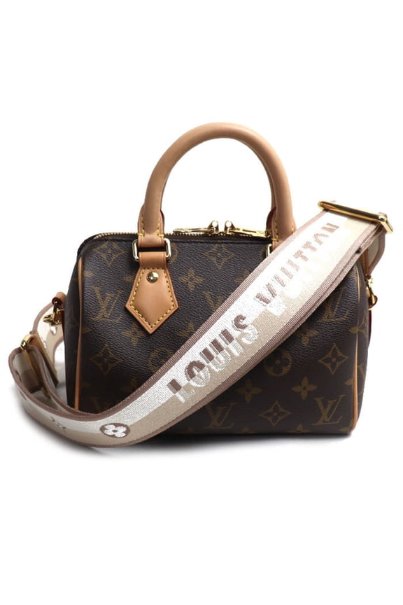 Pre-Owned LOUIS VUITTON Speedy Bandoulire 20 Shoulder Bag, Beige, M46222, Women's