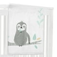 thumbnail image 3 of Sweet Jojo Designs Sloth Blue Grey and White Fleece Milestone Baby Blanket 3 Piece Set, 3 of 6