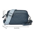 thumbnail image 2 of Bolso para teléfono móvil para mujer bolsos clásicos de piel auténtica para cámara bolsos tipo cartera informales, 2 of 9