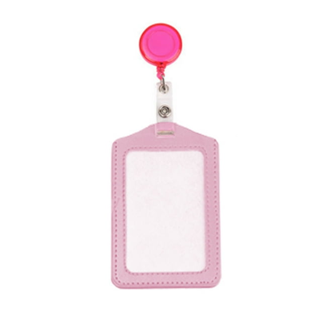 Spring Decor and Cover with Horizontal Cover Retractable Holders Certificate Chest Holder Badge Card Card Id 1 Retractable Buckle Stationery