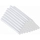 thumbnail image 1 of Paquete de 20 barras de pegamento caliente, barras de pegamento caliente 11x300 mm, - Barras de pegamento de reemplazo de bricolaje para pistola de pegamento caliente (semitransparente 11x300 mm) Adepaton LN-1013, 1 of 6