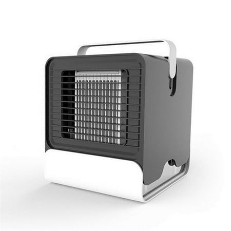 59x59x67 Mini Air Cooler Portable Air Conditioner Usb Fan Led Light Cool Cooling Fan Quiet For Bedroom Office Home