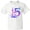 AA-White, variant on Inktastic 5th Birthday Mermaid Tail Youth T-Shirt