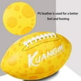 thumbnail image 3 of Kuangmi Cheese Yellow Composite Football, Official Size (Ages 14 and up), 3 of 5