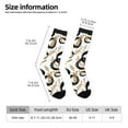 thumbnail image 2 of KLL Snake Print Cool Socks Men's Women's Crew Socks Funny Crazy Novelty Stockings, 2 of 6