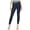 Blue - navy, variant on I.N.C Womens Tab Front Casual Leggings, Blue, 4