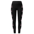 thumbnail image 3 of MKLEKYY Leggings para mujer, mallas estampadas, leggings de control, leggings deportivos de yoga para mujer, leggings de cintura alta 2644, 3 of 3