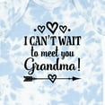 thumbnail image 4 of Inktastic I Can't Wait to Meet You Grandma Baby Announcement Boys or Girls Baby Bodysuit, 4 of 5