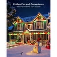thumbnail image 6 of Govee RGBIC WiFi Wireless Outdoor Permanent String Lights, 100ft, White, 6 of 10