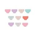 thumbnail image 2 of Hanes Briefs 10-Pack Toddler Girls Comfort Breathable Brief Cut Cotton Tag Free, 2 of 2