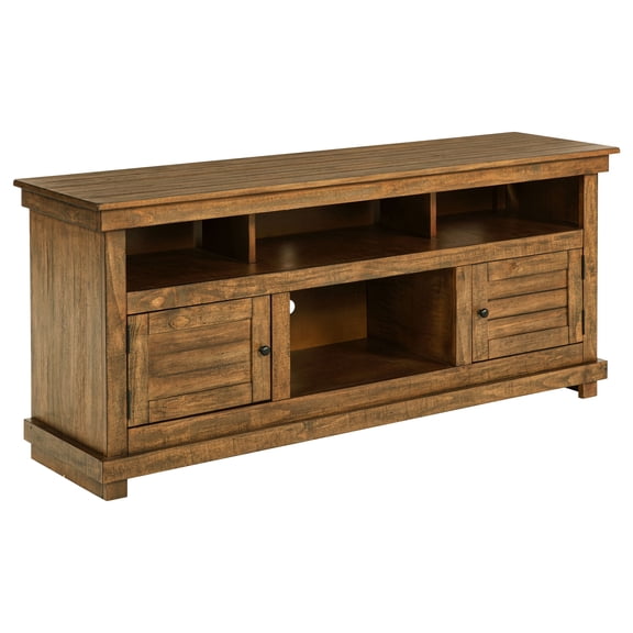 Coaster Payne 60-inch TV Stand Media Console, Distressed Brown