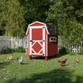 thumbnail image 4 of Little Cottage Co. 4x6 Gambrel Barn Coop, Outdoor Wood Chicken Coop Do-It-Yourself Panelized Kit, 4 of 10