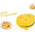 Cartoon Mini Cake and Waffle Machine Makes 7 Fun, Different Shaped