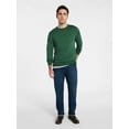 thumbnail image 2 of George Men's and Big Men's Cotton Blend Crewneck Sweater, Lightweight, Sizes XS-3XL, 2 of 5
