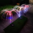 thumbnail image 4 of sweethay Luz solar a prueba de agua Camino de jardín Patio Patio trasero Calzada Pasarela Calle Césped Carretera Paisaje Decoración Estacas Lámpara Kits de decoración para fiestas luz colorida sweethay HA072889-01, 4 of 6