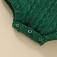 thumbnail image 5 of Ketyyh-chn99 Baby Bodysuits Fall Clothes Outfits Long Sleeve Knitted Romper Pants Winter Sets Green,70, 5 of 5