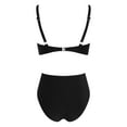 thumbnail image 6 of Atogsazn Bikini Sets for Women High Waisted Two Piece Swimsuit Bathing Suit Bikinis Outfit Clothes 03-Black L, 6 of 6