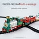 thumbnail image 3 of Tren eléctrico de juguete navideño, juguete de rompecabezas eléctrico para niños, regalo, 3 of 5