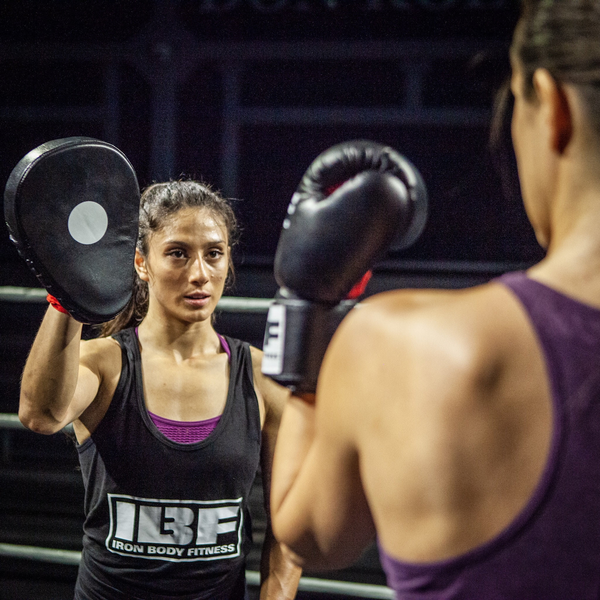Iron Body Fitness Boxing Training Focus Pads - Pro Short