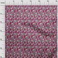 thumbnail image 3 of oneOone Velvet Crimson Red Fabric Kalamakri Hen Fabric For Sewing Printed Craft Fabric By The Yard 58 Inch Wide, 3 of 5